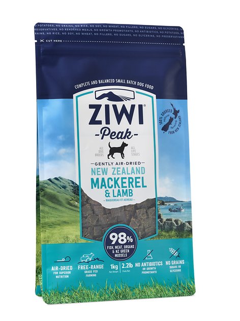 Ziwi Peak Air-Dried Mackerel & Lamb Dog Food