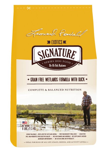 Leonard Powell Signature Series Exotic Grain-Free Wetlands Formula with Duck Dry Dog Food, 5-lb bag