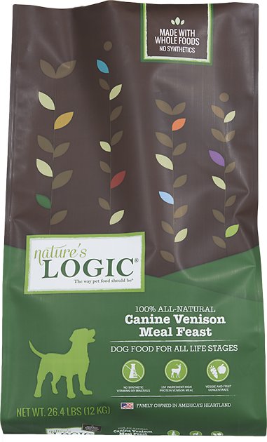 Nature's Logic Canine Venison Meal Feast Dry Dog Food