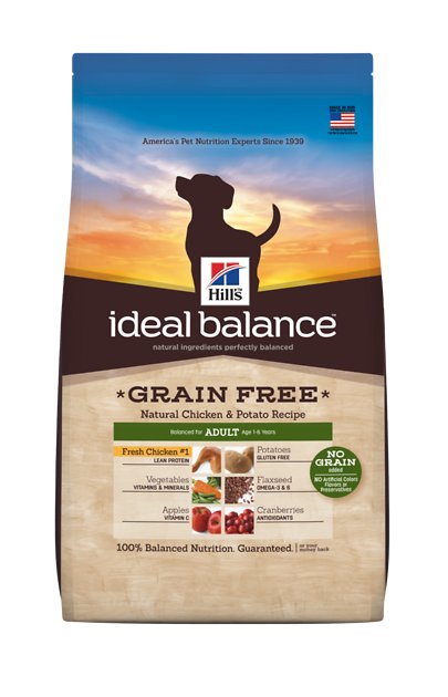 Hill's Ideal Balance Grain-Free Natural Chicken & Potato Recipe Adult Dry Dog Food