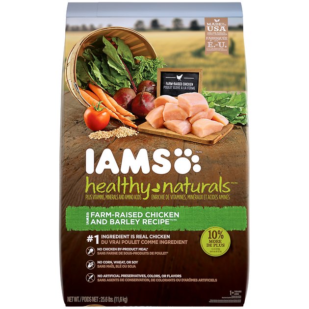 Iams Healthy Naturals Chicken & Barley Recipe Adult Dry Dog Food