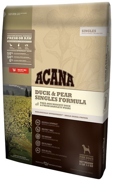 ACANA Duck & Pear Singles Formula Grain-Free Dry Dog Food