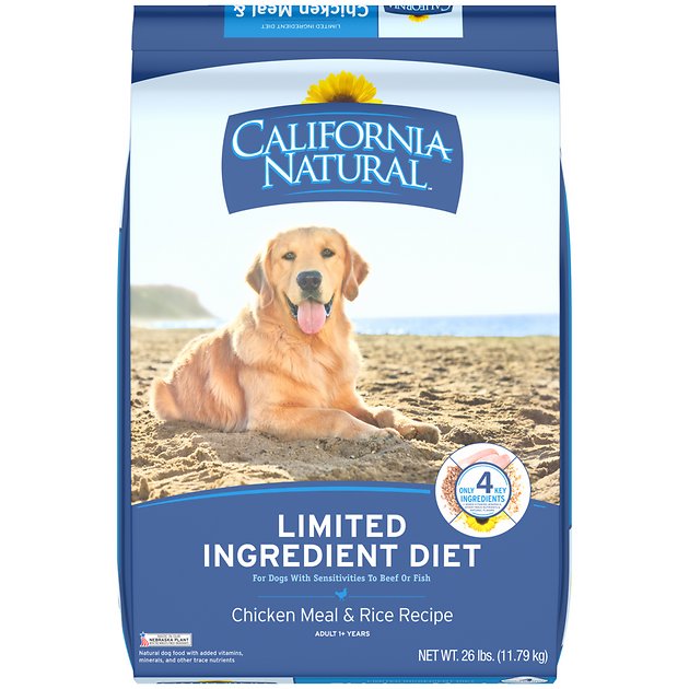 California Natural Adult Limited Ingredient Chicken Meal & Rice Recipe Dog Food