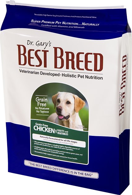 Dr. Gary's Best Breed Holistic Grain-Free Chicken with Fruits & Vegetables Dry Dog Food