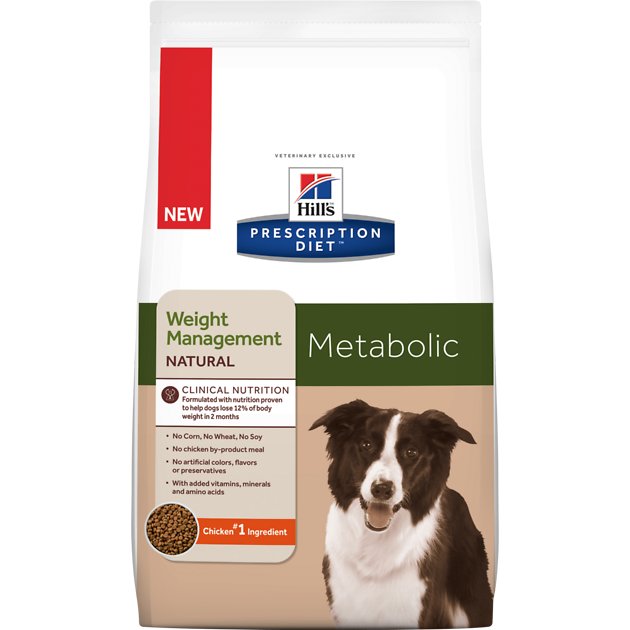 Hill's Prescription Diet Metabolic Weight Management Natural with Chicken Dry Dog Food