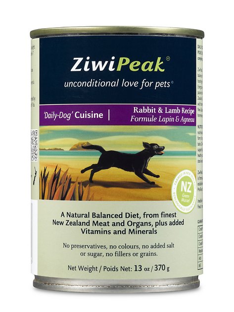 Ziwi Peak Rabbit & Lamb Recipe Canned Dog Food