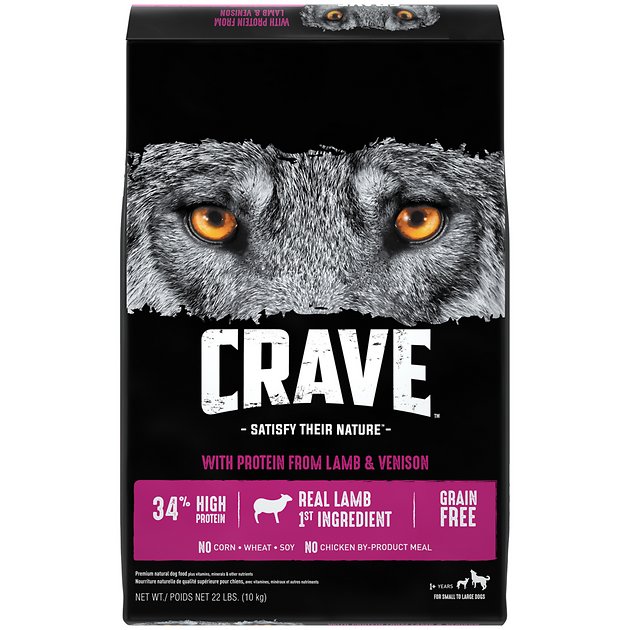 Crave with Lamb & Venison Adult High-Protein Grain-Free Dry Dog Food