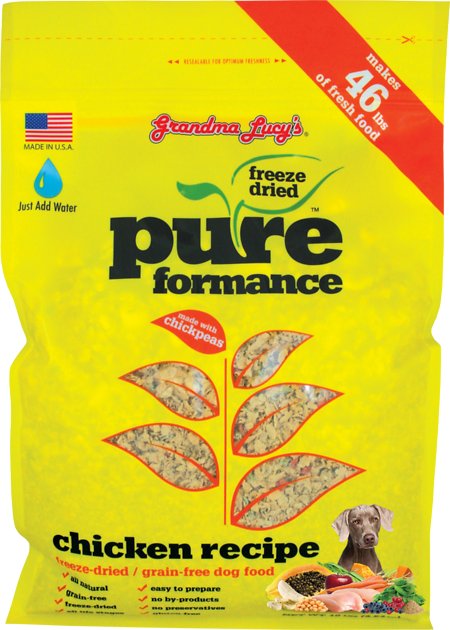 Grandma Lucy's Pureformance Grain-Free Chicken Freeze-Dried Dog Food