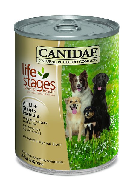 CANIDAE Life Stages All Life Stages Formula Canned Dog Food, 13-oz, case of 12