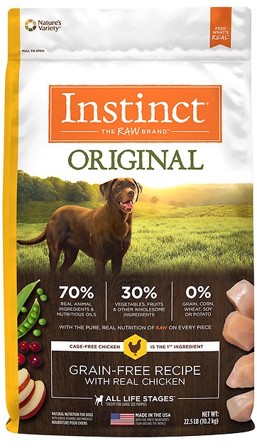 Instinct by Nature's Variety Original Grain-Free Recipe with Real Chicken Dry Dog Food