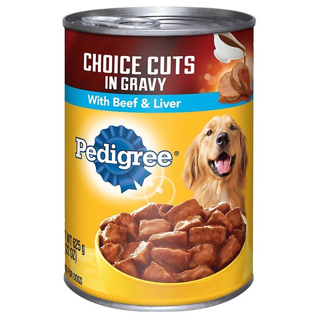 Pedigree Choice Cuts in Gravy With Beef & Liver Canned Dog Food