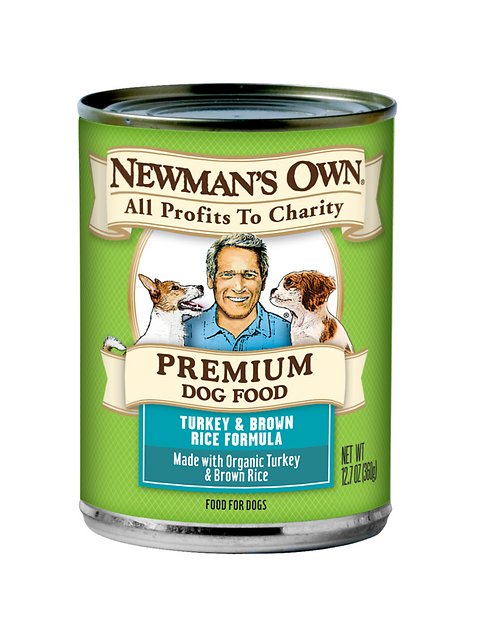 Newman's Own Organics Turkey & Brown Rice Formula Canned Dog Food