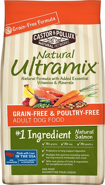 Castor & Pollux Natural Ultramix Salmon Grain-Free & Poultry-Free Adult Dry Dog Food