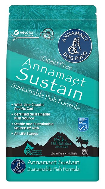 Annamaet Grain-Free Sustain Fish Formula Dry Dog Food