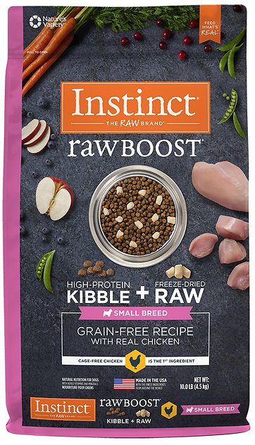 Instinct by Nature's Variety Raw Boost Small Breed Grain-Free Recipe with Real Chicken Dry Dog Food