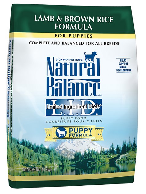 Natural Balance L.I.D. Limited Ingredient Diets Puppy Formula Lamb & Brown Rice Formula Dry Dog Food