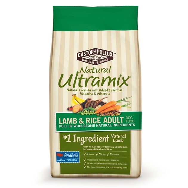 Castor & Pollux Natural Ultramix Lamb & Rice Adult Dry Dog Food