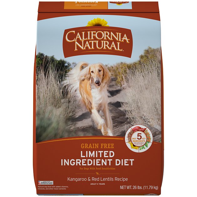 California Natural Adult Limited Ingredient Grain Free Kangaroo & Red Lentils Recipe Dog Food