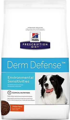 Hill's Prescription Diet Derm Defense Environmental Sensitivities Chicken Flavor Dry Dog Food