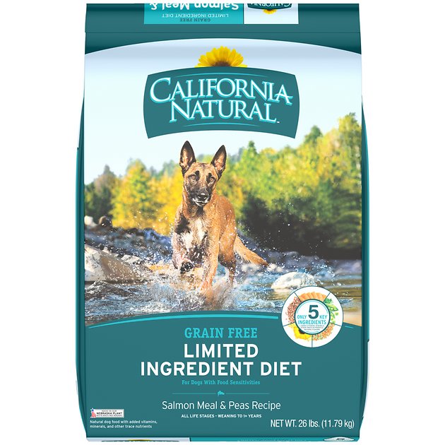 California Natural Adult Limited Ingredient Grain Free Salmon Meal & Peas Recipe Dog Food