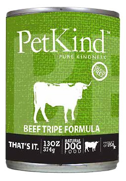 PetKind That's It! Beef Tripe Grain-Free Canned Dog Food, 13-oz, case of 12