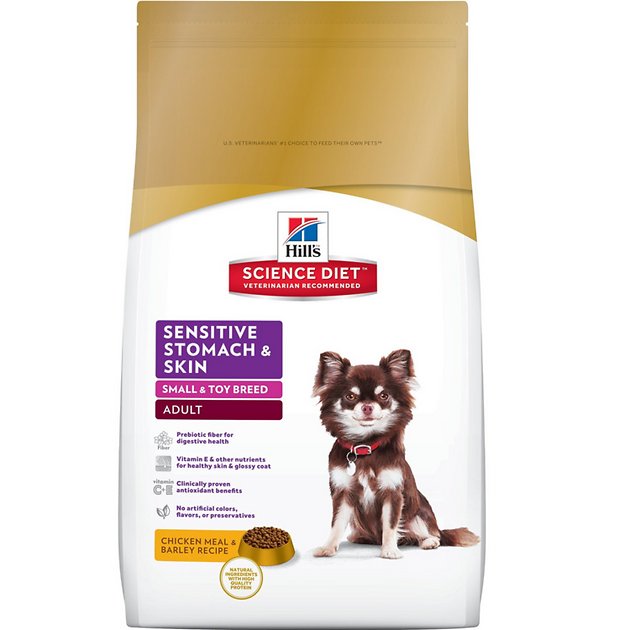 Hill's Science Diet Adult Small & Toy Breed Sensitive Stomach & Skin Dry Dog Food