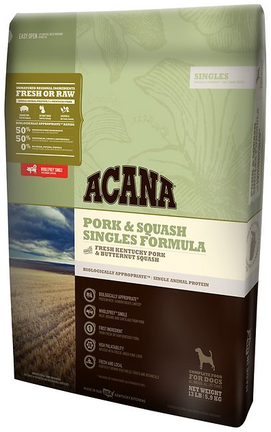 ACANA Pork & Squash Singles Formula Grain-Free Dry Dog Food