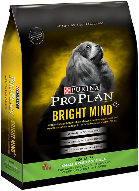 Purina Pro Plan Bright Mind Adult 7+ Small Breed Formula Dry Dog Food