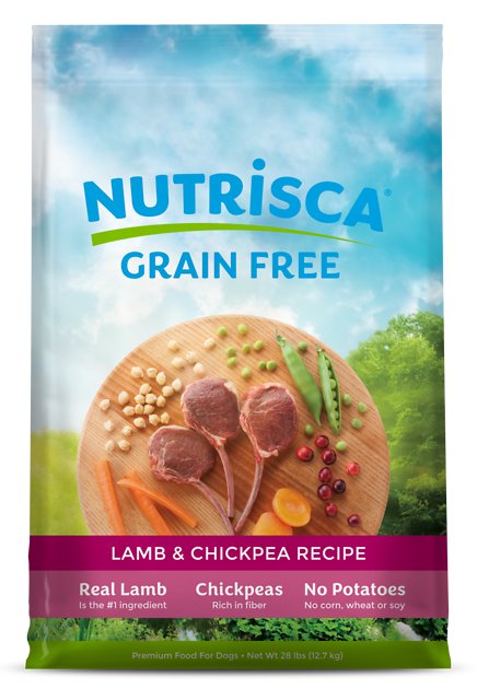 Nutrisca Grain-Free Lamb & Chickpea Recipe Dry Dog Food