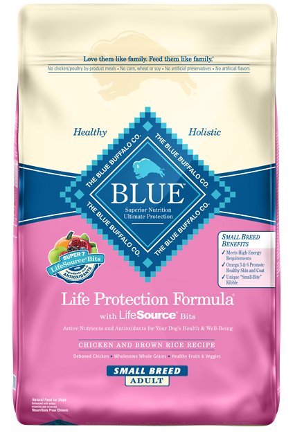 Blue Buffalo Life Protection Formula Small Breed Adult Chicken & Brown Rice Recipe Dry Dog Food