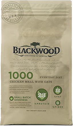 Blackwood 1000 Chicken Meal & Oats Recipe Everyday Diet Adult Dry Dog Food