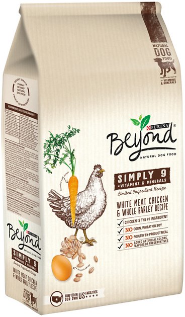 Purina Beyond Simply 9 White Meat Chicken & Whole Barley Recipe Dry Dog Food