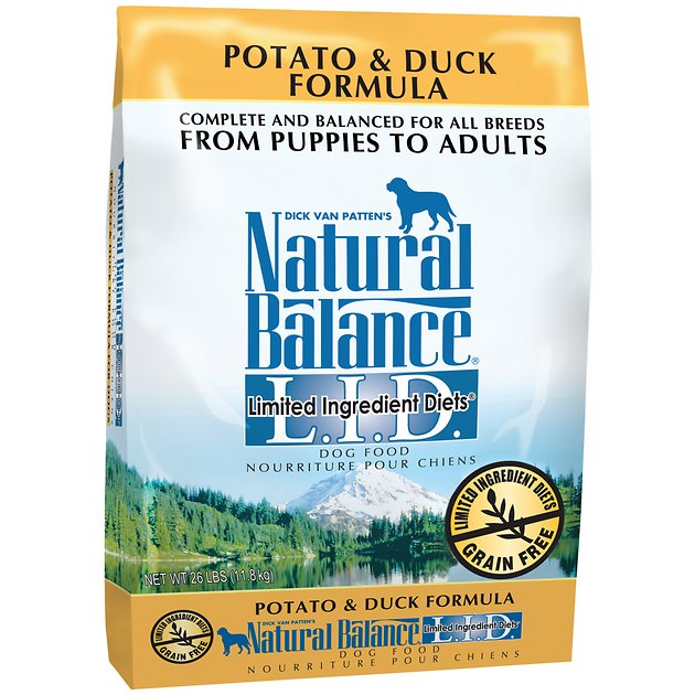 Natural Balance L.I.D. Limited Ingredient Diets Potato & Duck Formula Grain-Free Dry Dog Food