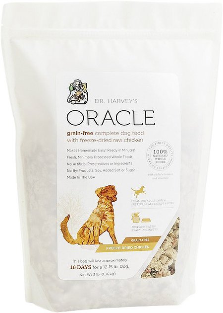 Dr. Harvey's Oracle Grain-Free Chicken Formula Freeze-Dried Dog Food