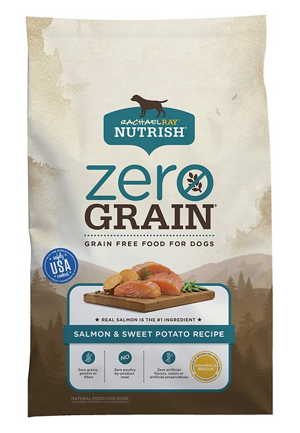 Rachael Ray Nutrish Zero Grain Natural Salmon & Sweet Potato Recipe Grain-Free Dry Dog Food