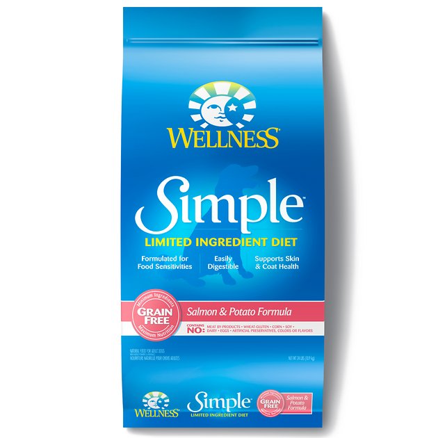 Wellness Simple Limited Ingredient Diet Grain-Free Salmon & Potato Formula Dry Dog Food