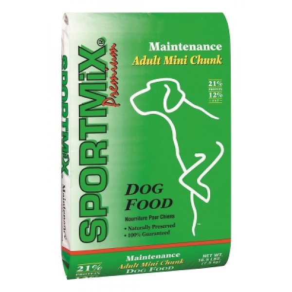 SPORTMiX Premium Maintenance Mini Chunk Adult Dry Dog Food, 16.5-lb bag