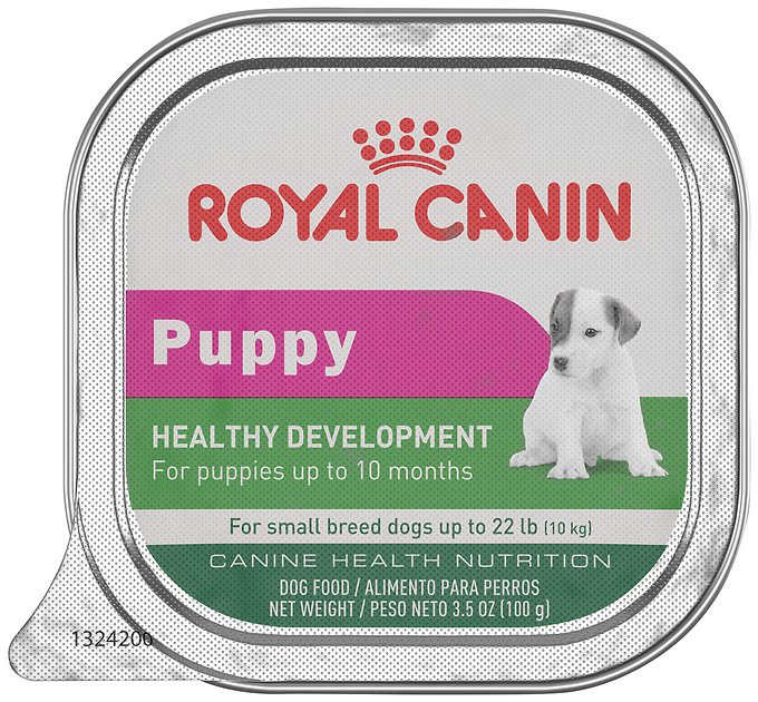 Royal Canin Healthy Development Small Breed Puppy Dog Food Trays, 3.5-oz, case of 24