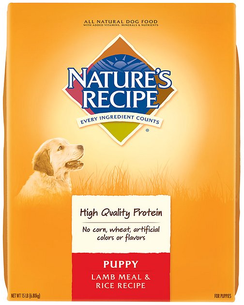 Nature's Recipe Puppy Lamb Meal & Rice Recipe Dry Dog Food