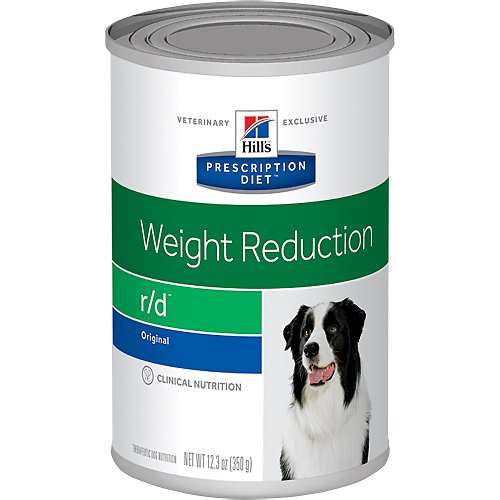 Hill's Prescription Diet r/d Weight Reduction Original Canned Dog Food, 12.3-oz, case of 12