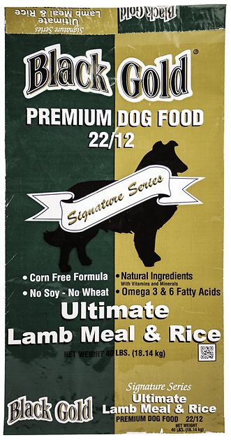 Black Gold Ultimate 22/12 Lamb Meal & Rice Dry Dog Food