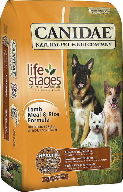 CANIDAE Life Stages Lamb Meal & Rice Formula Dry Dog Food