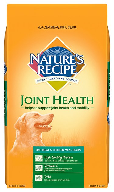 Nature's Recipe Joint Health Fish Meal & Chicken Meal Recipe Dry Dog Food