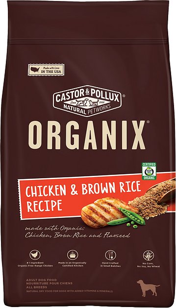 Castor & Pollux Organix Chicken & Brown Rice Recipe Adult Dry Dog Food