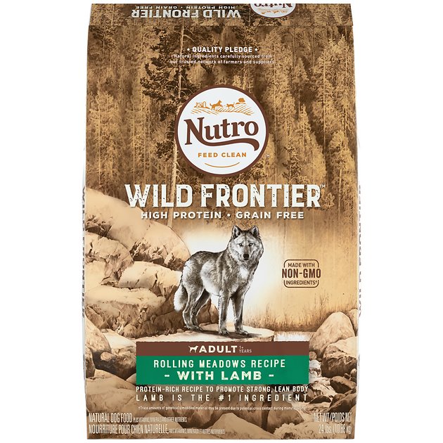 Nutro Wild Frontier Adult Rolling Meadows Recipe Grain-Free Lamb Dry Dog Food