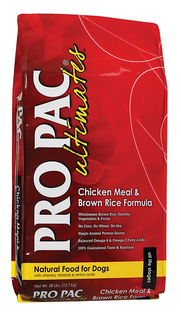 Pro Pac Ultimates Chicken Meal & Brown Rice Dry Dog Food