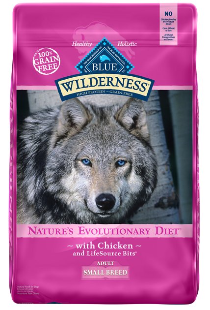 Blue Buffalo Wilderness Small Breed Chicken Recipe Grain-Free Dry Dog Food