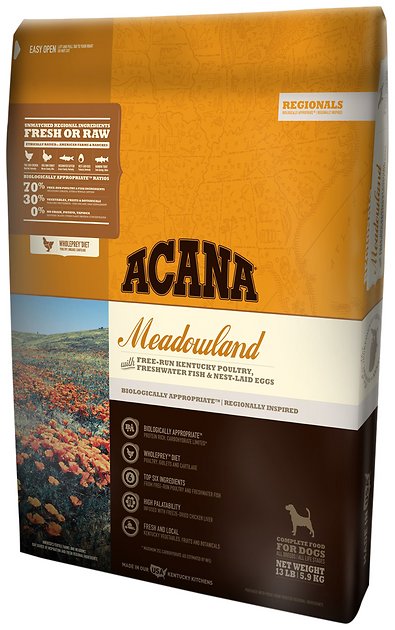 ACANA Meadowland Regional Formula Grain-Free Dry Dog Food