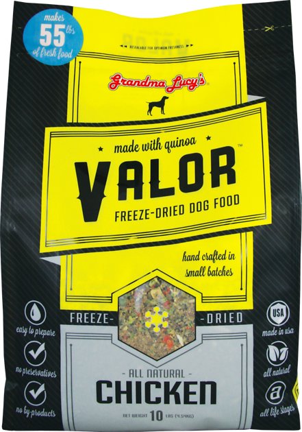 Grandma Lucy's Valor Grain-Free Chicken & Quinoa Freeze-Dried Dog Food