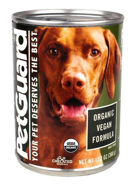 PetGuard Organic Vegan Formula Canned Dog Food, 12.7-oz, case of 12